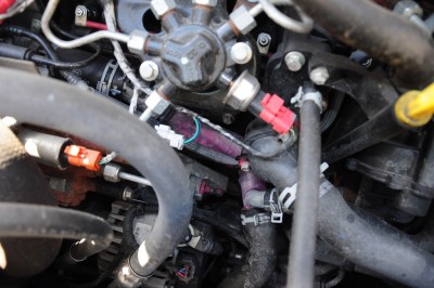 Něco co je špatně v motoru?