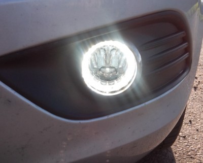 Denní svícení detail.