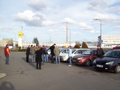 První minuty srazu
