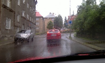 nějak sem neměl se stěračema správnej synchrón